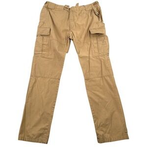Vintage Willis & Geiger Pant Mens 42 Khaki Bush Poplin Field Cargo Military Hunt